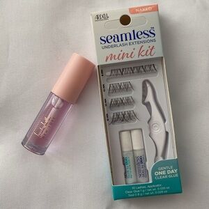 A Bundle of Ardell Seamless Underlash Extensions Mini Kit and Lip Oil Glossy